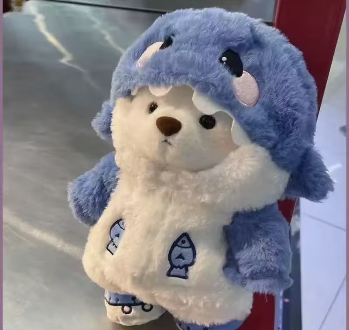 Shark Bear - Blue